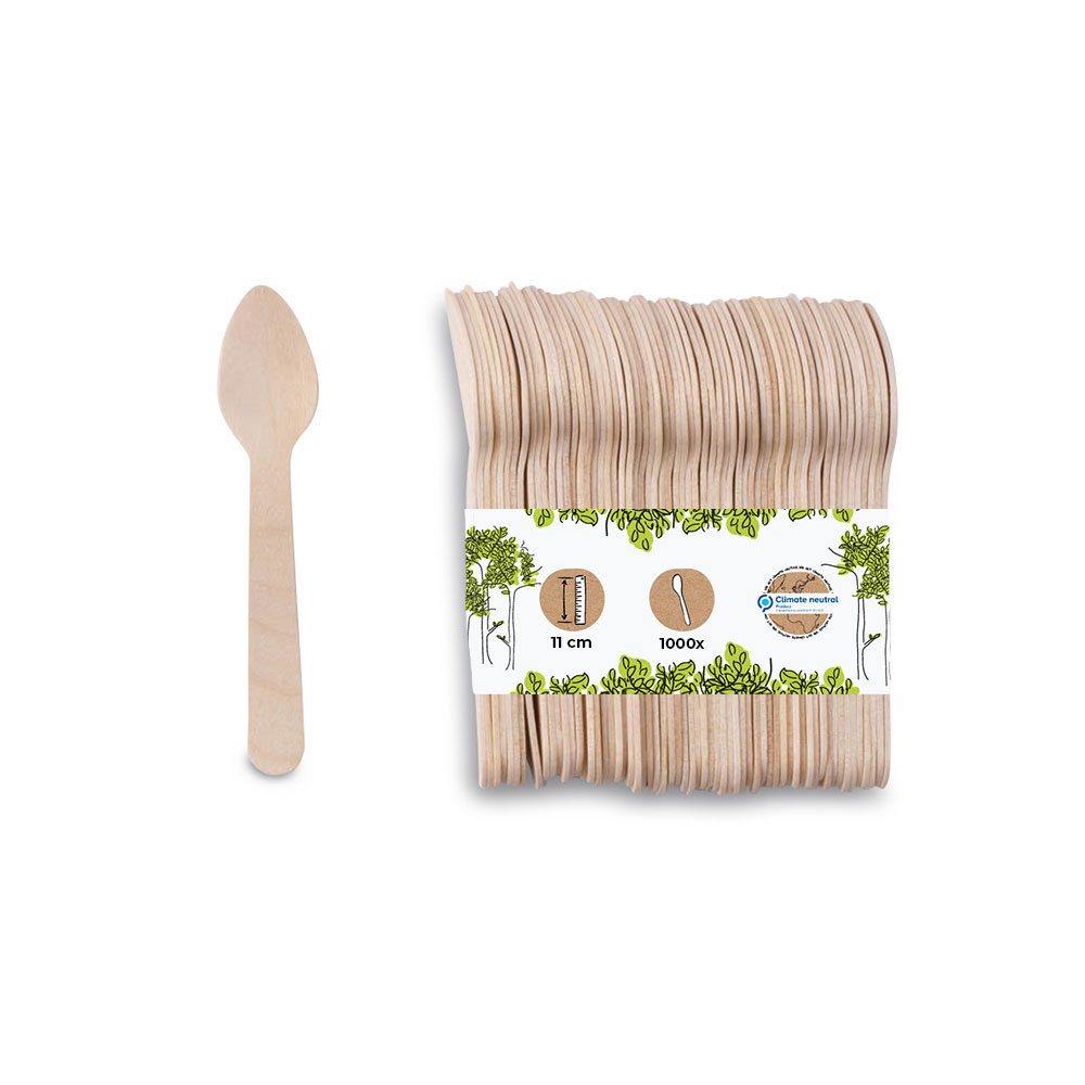 Holz-Espresso-Löffel 11 cm