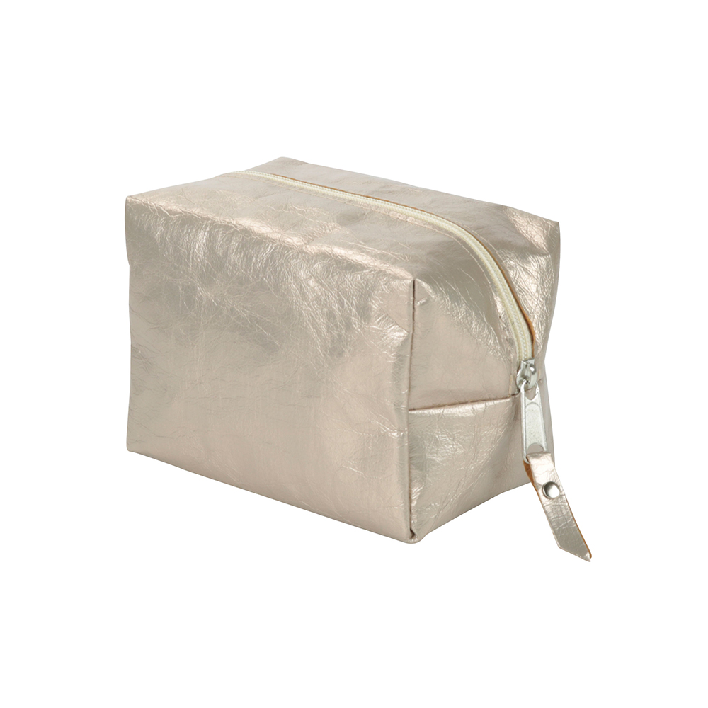 Kosmetiktasche POLLY Größe M metallic-platinum