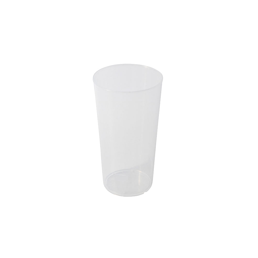 Mehrweg-Becher 300 ml, Ø 72 mm, PP, transparent