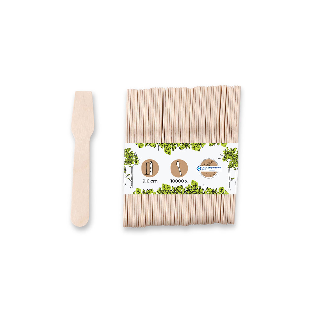 Holz-Eisspatel 9,6 cm